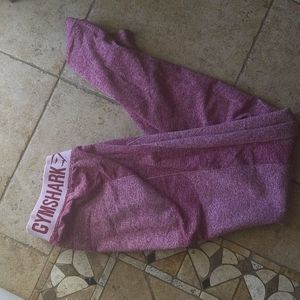 Burgandy flex leggings